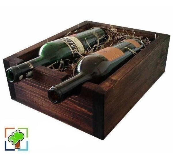 Stojak na wino - 2 butelki