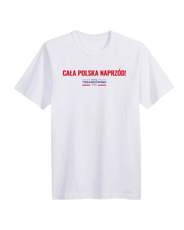 Koszulka - Trzaskowski - biała