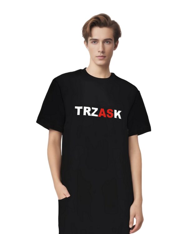 Koszulka - TRZASK - czarna - obrazek 4