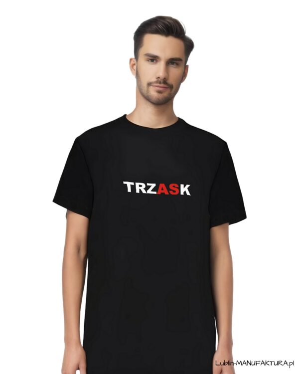 Koszulka - TRZASK - czarna - obrazek 6